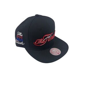 Mitchell & Ness Chicago Bulls 1991 NBA Finals Snapback Hat Black SH21345